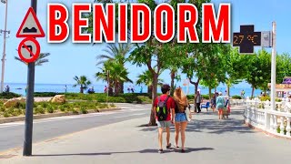 BENIDORM 🇪🇦 PONIENTE BEACH WALK MAY 2022 Costa Blanca SPAIN Walking Tour 4K