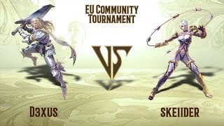 D3xus (Siegfried) VS skeiider (Ivy) - EU Community Tournament (08.12.2019)