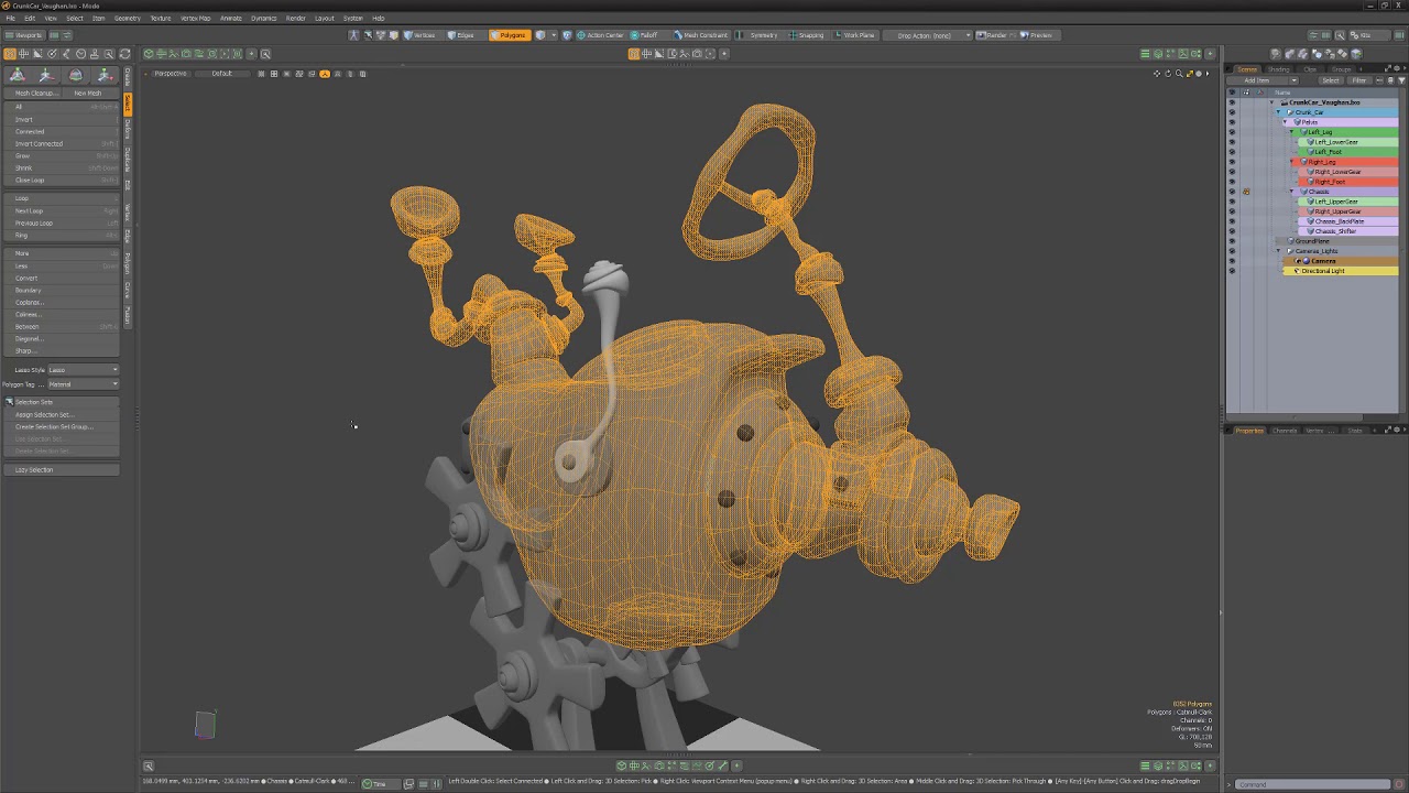 Modo Essentials Selecting Components Youtube