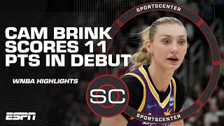 HIGHLIGHTS from Cameron Brink & Rickea Jackson debuts with LA Sparks | SportsCenter
