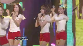 【LIVE】091225 SNSD 少女時代 (Girl's_Generation) Gee (1080p)