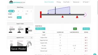 Beam Calculator Features | Beam Analysis Software | Optimal Beam