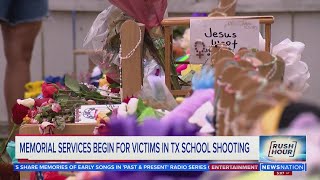 Memorial services begin for Texas school shooting victims | Rush Hour