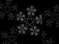 Many Stars design in Python / Turtle drawing tutorial #programming #art #satisfying
