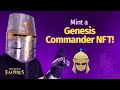 How to mint a Genesis Commander NFT - Medieval Empires?