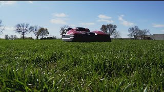 Blaine sports complex gets close look at driverless electric lawn mowers