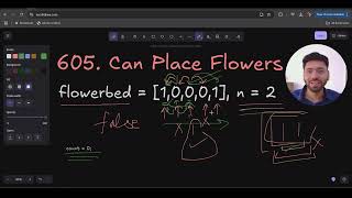 Leetcode 605: Can Place Flowers | Step-by-Step Solution