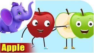 Apple - Fruit Rhyme