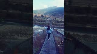 The longest Bailey Bridge in Bhutan