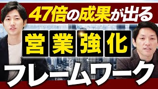 フレームワークによる営業強化の成功事例を公開！【営業戦略/経営コンサルタントが解説】