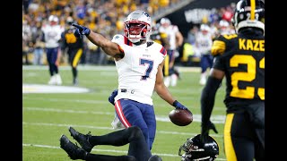 JuJu Smith-Schuster - Highlights - New England Patriots @ Pittsburgh Steelers -