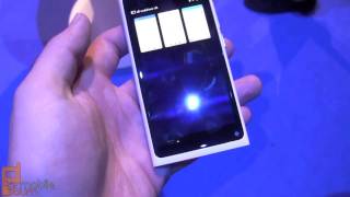 Nokia N9 white MeeGo smartphone hands-on