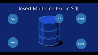 Insert multi line Text/ String into SQL Table