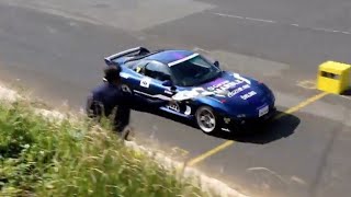 マツダRX-7降臨エンジン快調！絶好調！！ジムカーナ大会 JAFクローズド競技B-FRクラスヒート1 JMRC九州ジムカーナジュニアシリーズ第6戦 スピードパーク恋の浦Session▶️No.8