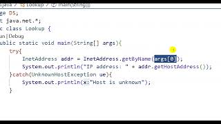 2-InetAddress in Java | Network &Distributed Systems