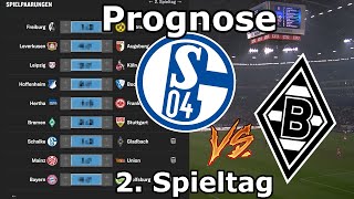 2.Spieltag Bundesliga 22/23 Prognose / Alle Spiele & Tipps !