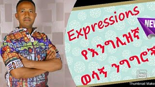 Expressions(Daily English in amharic) | የእንግሊዝኛ ወሳኝ ንግግሮች | Greetings | ሰላምታ | English in Amharic