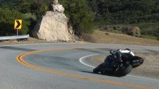 Kawasaki ZX6R Lowside Crash