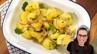 EASY, SIMPLE AND DELICIOUS POTATO SALAD!