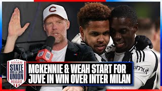 Weston McKennie captains Juventus in Win over Inter Milan | SOTU