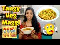 Tangy Veg Maggi Masala Recipe 🍜| Spicy Veg Maggi Masala 😋| Street Style Maggi at Home 🏡 | Tamil