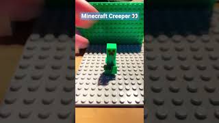LEGO Minecraft Creeper 👀 #lego #shorts #legominecraft
