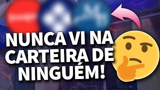 Conheça 5 AÇÕES FORA DO RADAR! (Ações que NUNCA VI ALGUÉM TER) - TOP 5