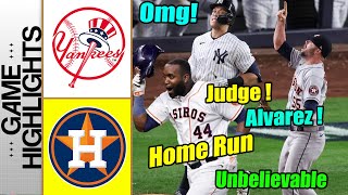 Yankees vs Astros Highlights  Aaron Judge has cemented himself as the best right