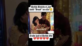 OMG! BARBIE FORTEZA BINISITA NI JAK ROBERTO KAHIT BREAK NA SILA!❤️ #barbieforteza #jakroberto