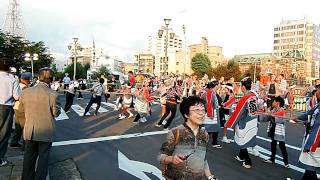 2010年9月15日　パレード前盛山會さ組の山車