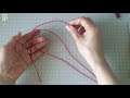 ☆74 매듭공예 초간단 길이조절 매듭목걸이 만들기 팬던트 목걸이 simple knot necklace diy pendant necklace