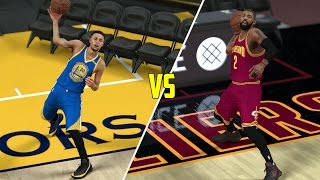 Who Can Hit A Full Court Shot First? STEPHEN CURRY vs KYRIE IRVING! NBA 2K17 GAMEPLAY!