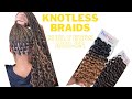 KNOTLESS BRAIDS BEGINNER FRIENDLY WITH CURLY ENDS