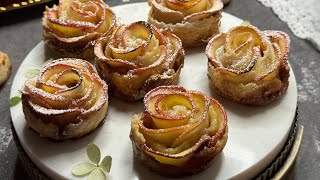 The BEST Apple Rose Tarts Recipe