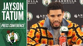 Jayson Tatum on Being 'Healthy Upset' at Joe Mazzulla for Pulling Him in 3rd | Postgame