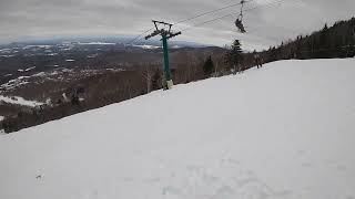 IFSA Jay Peak 2023 Freeride competition 7th place Levon Ware