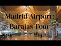 Madrid, Spain 🇪🇸 Madrid Airport: Barajas Tour - 4k Walking Tour