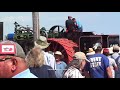 kory anderson case 150 hp road locomotive steam engine unveiling james valley threshers 2018