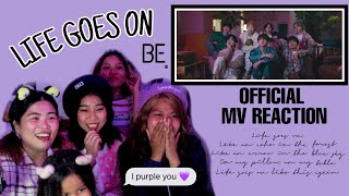 BTS (방탄소년단) 'Life Goes On' Official MV (REACTION) | 012squad