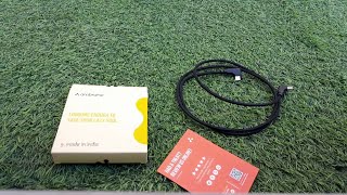 Ambrane Fast Charging Cable 60W Type C to Type C Review L