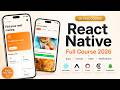 React Native Full Course 2026 | Expo, Nativewind, Convex, Clerk, Notifications