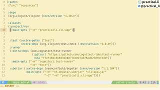 Clojure projects with the REPL