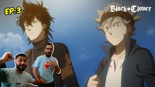 Arrived at the royal capital! | BLACK CLOVER EPISODE 3 REACTION!!