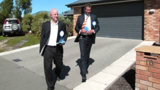 Chris Tremain - Campaigning for Matt Doocey in East Christchurch