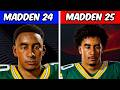 Madden 25 vs Madden 24 Side by Side Comparison!