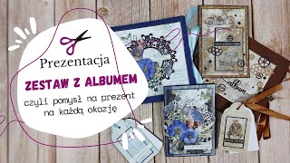 Prezentacja · Zestaw prezentowy z albumem · Prezent z okazji dnia babci lub dziadka