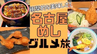 【名古屋めしグルメ旅】絶品すぎる！！！グルメ王国名古屋の名古屋めしをレポしてみました！！