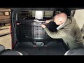 tacoma rear seat delete molle panel