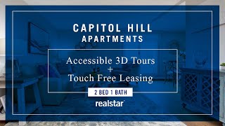 Capitol Hill Apartments | Kitchener | Accessible Apartment 3D Tour | 2b1b