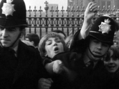 Why did girls scream over the Beatles?
